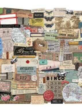 Tim Holtz idea-ology EPHEMERA PACK MEMOIR th94221
